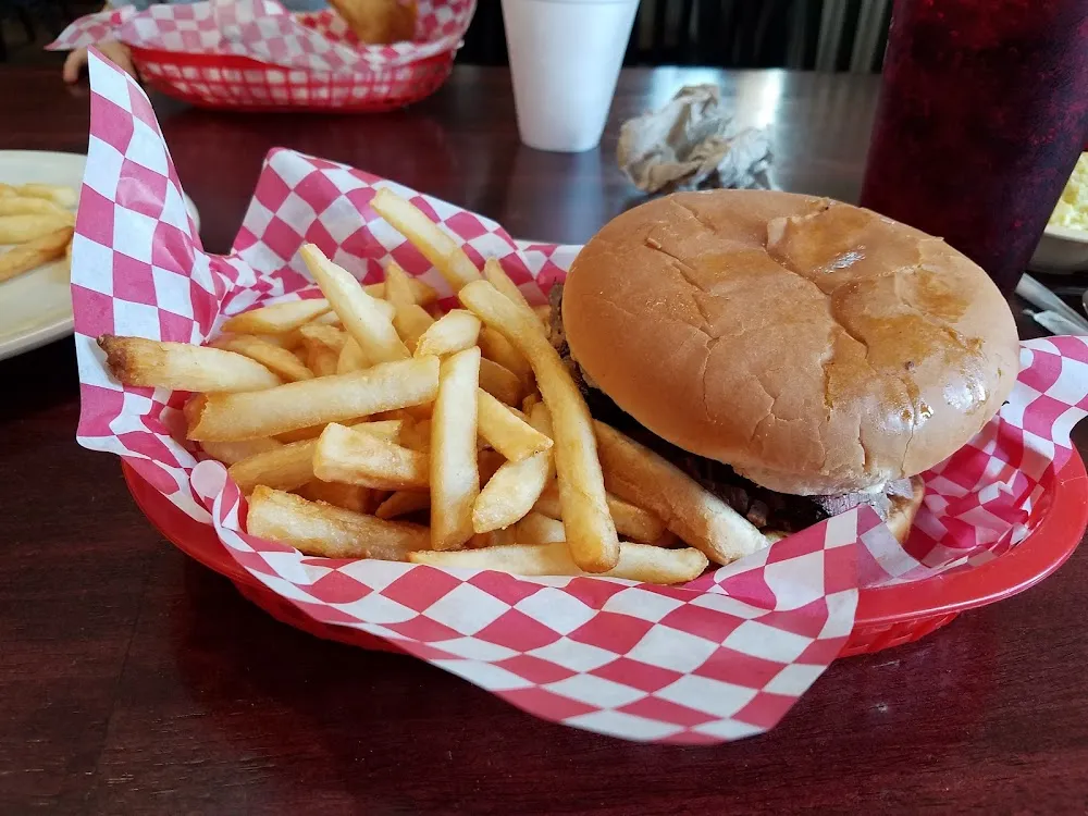 Sliced Brisket Sandwich Combo